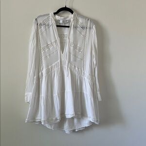 Iro Pretty White Dress Sz XS/S